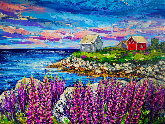 Where the Ocean Meets Lupins