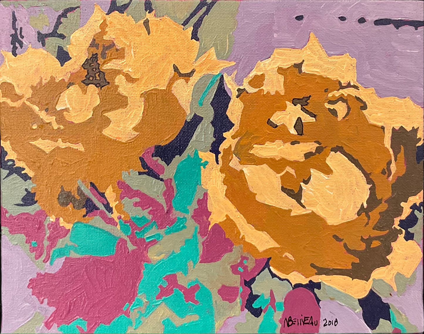 Belliveau, Nadine- Fleurs Ombres