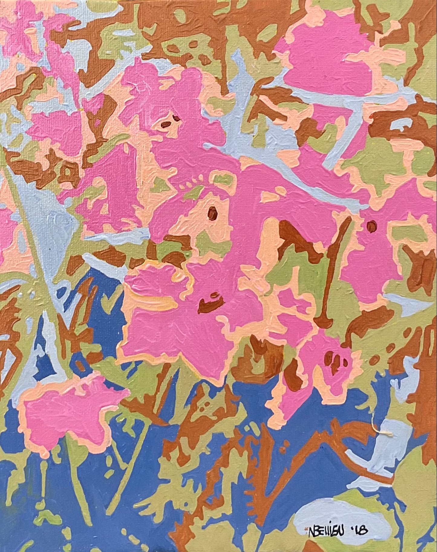 Belliveau, Nadine- Fleurs Roses