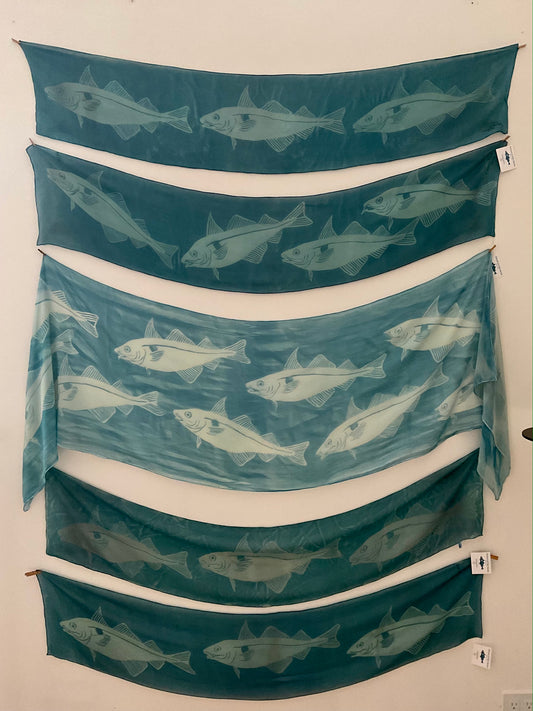 Swim, Laurie- School of Fish Series-Shawls