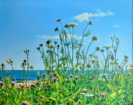 Wildflowers by the Sea