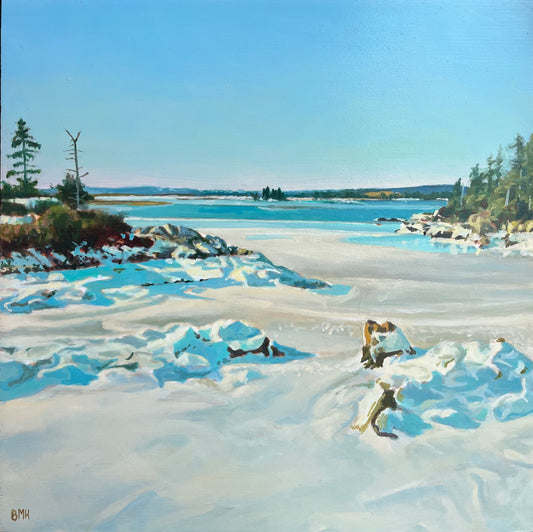 Winter Scene, Bush Island