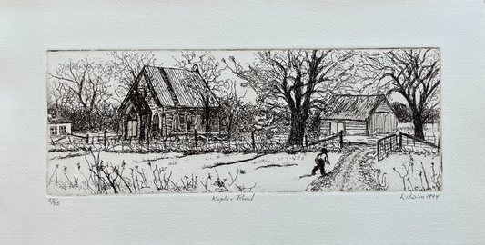 Kepler Road Etching