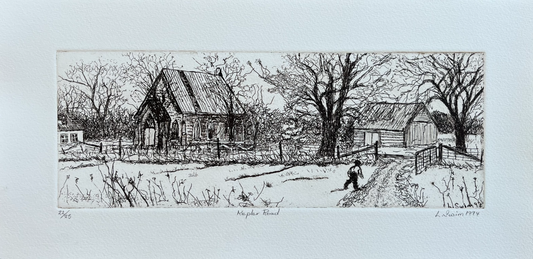 Kepler Road Etching