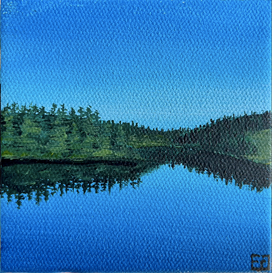 Little Lakes #4 (Perfect Blue Sky Day)