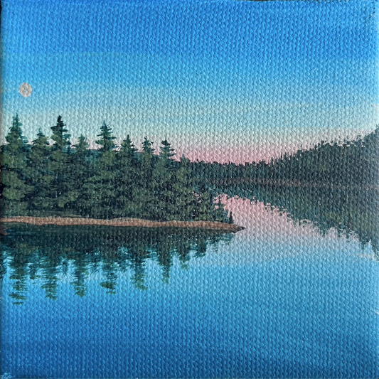 Little Lakes #1 (Hazy Moon)