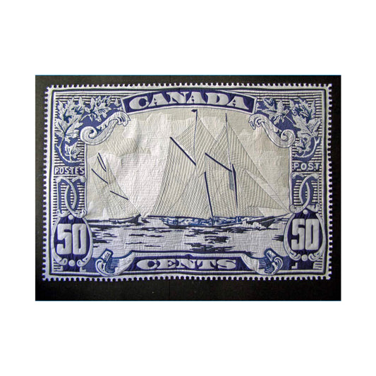 Bluenose Postage Stamp Giclée Print