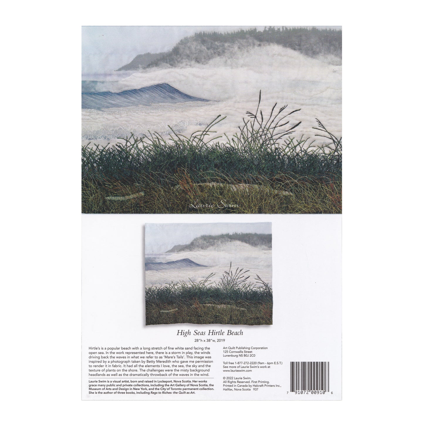 High Seas Hirtle's Beach Greeting Card