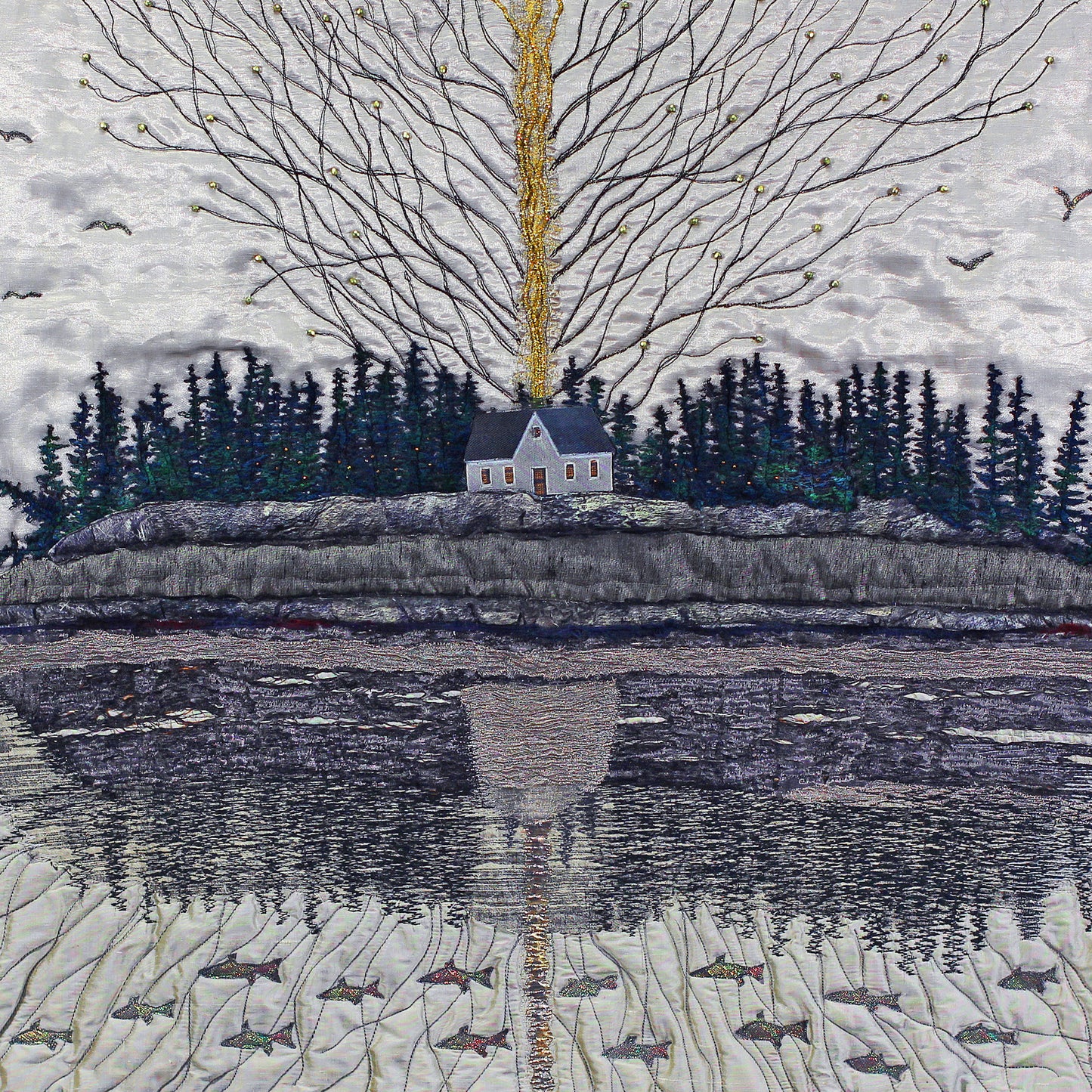 How the Light Gets In, 2022 (25.5" X 45")
