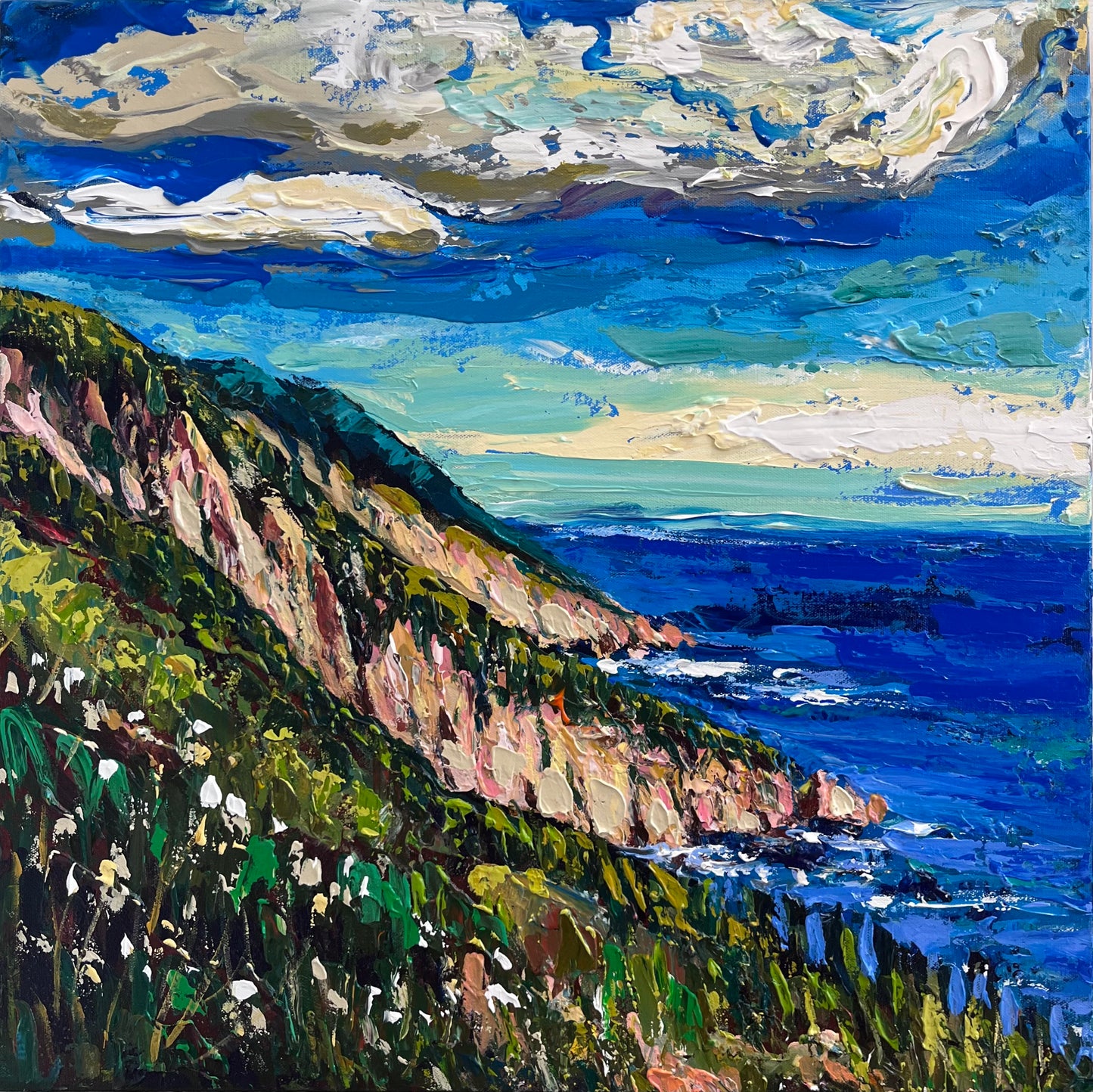 Cabot Trail in Blue