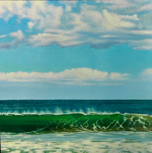 Cresting Green Wave