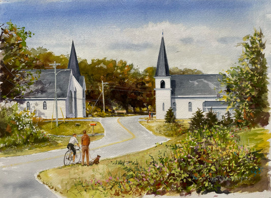 Two Churches, Broad Cove, NS