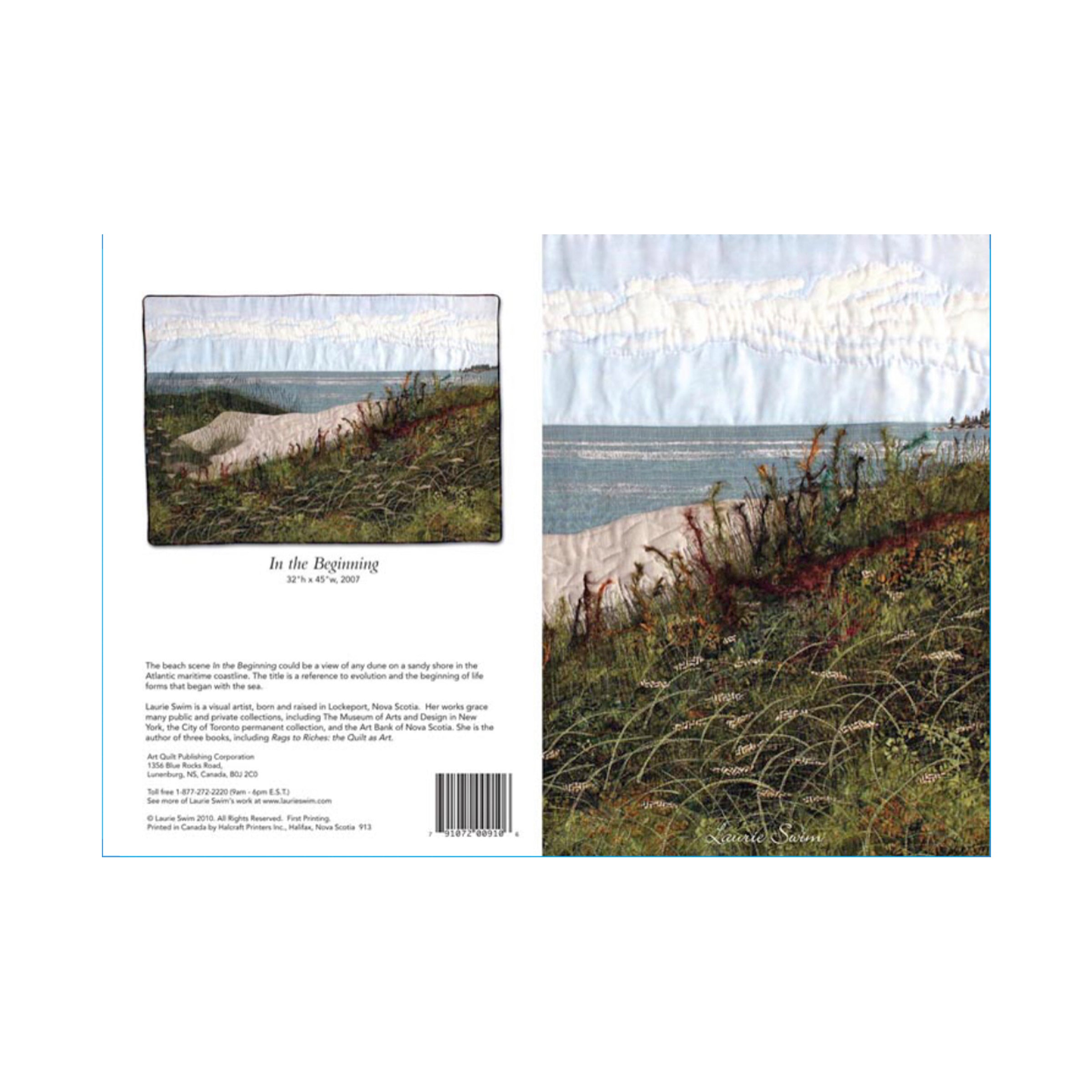 In the Beginning Greeting Card LaurieSwimGallery