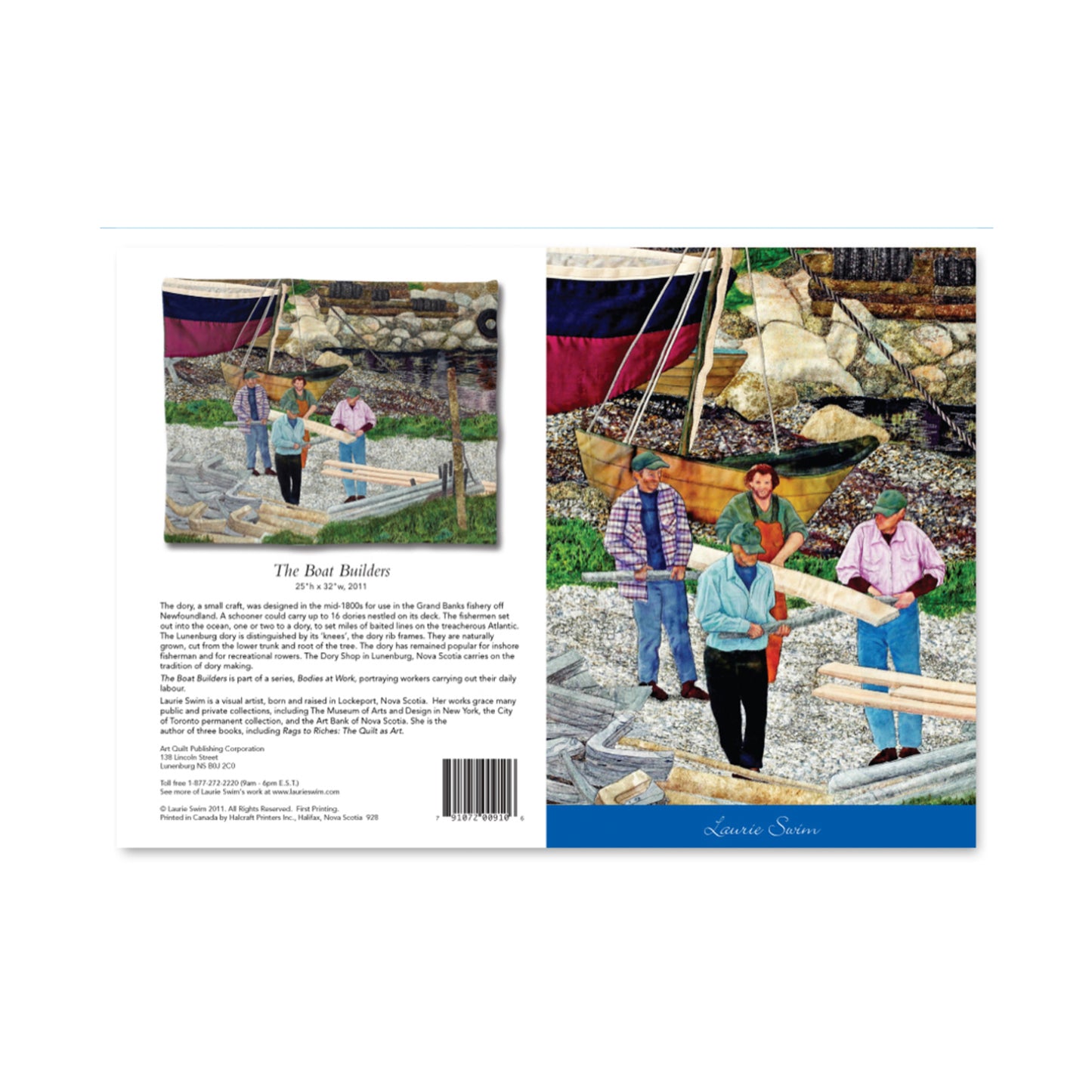 The Boat Builders Greeting Card