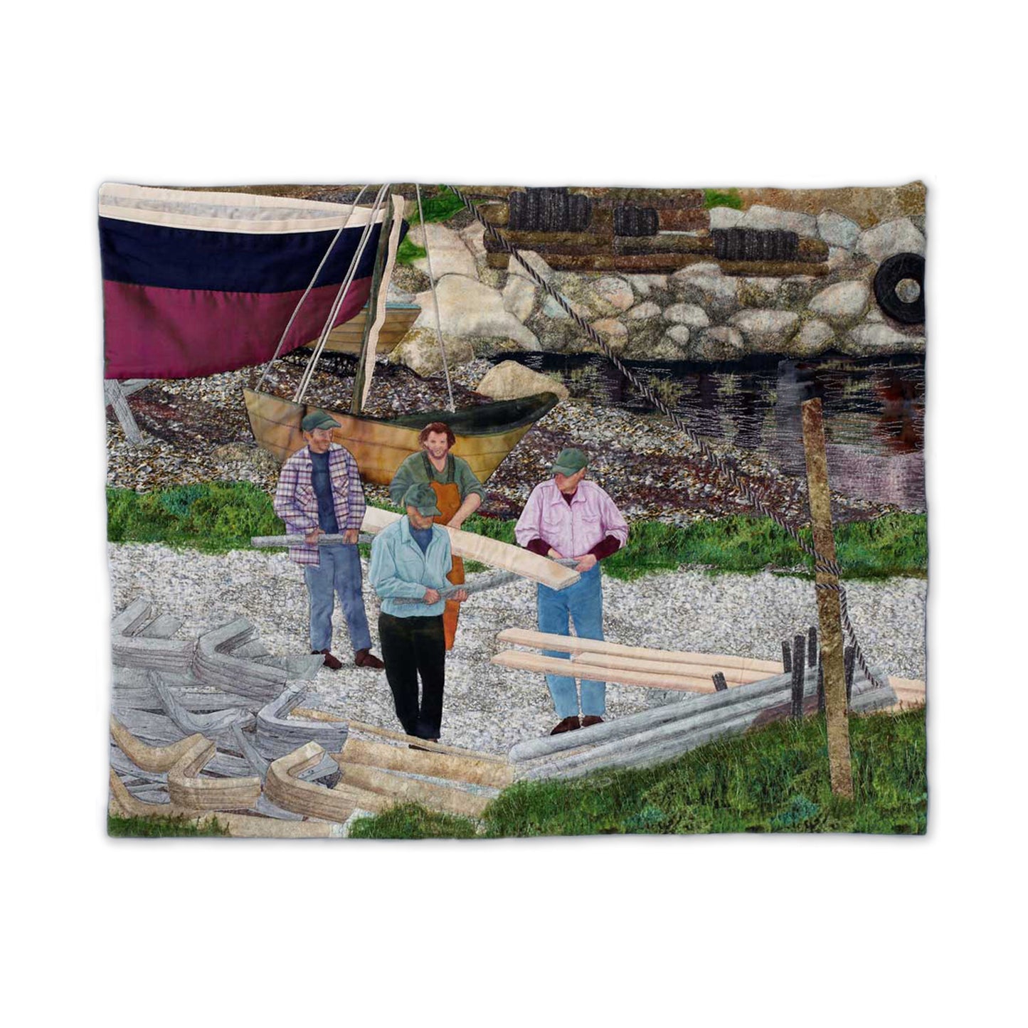 Boat Builders Giclée Print